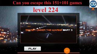 Can you escape this 151+101 games level 224 - SECRET UNDER THE MARINE PART 3 - Complete Game