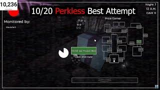 Roblox Fnaf coop 10/20 Perkless... (Best Attempt)