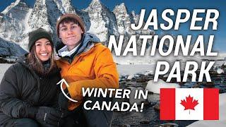 Exploring Canada's Jasper National Park in the Winter 