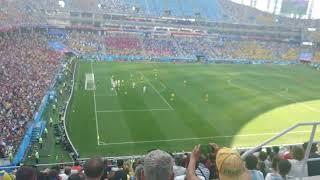 Two corners for Sweden against South Korea in World Cup 2018