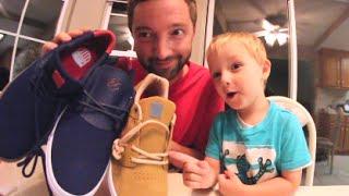 TODDLER UNBOXING! ES Footwear Skate Shoes.