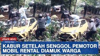 Aksi Pengendara Saling Senggol Berakhir Baku Hantam