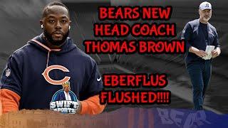 Chicago Bears NEW Head Coach Thomas Brown || Eberflus FIRED