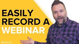 Best Way to Easily Record a Webinar (Step-by-Step)