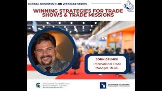 Global Business Club: Winning Strategies for Trade Shows and Trade Missions