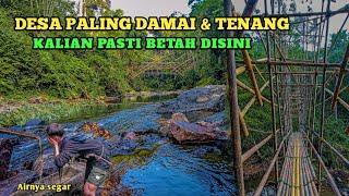 SUASANA PAGI DI DESA YANG TENANG DAN DAMAI