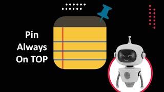 How to pin an apps always on top in Windows