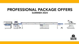 PROFESSIONAL PACKAGE OFFERS SUMMER 2024 - Continuous extruder line