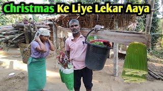 Christmas Ke Liye Kele Patte Kat Ke Lekar Aaya | Pahadi Lifestyle Vlog