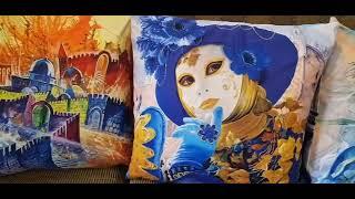 Artistic Pillows by Alex Levin www.artlevin.com