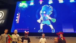 Just Dance 2018 - Blue (Da Ba Dee) - FULL GAMEPLAY 4K - Eiffel 65 (covered) - Gamescom 2017