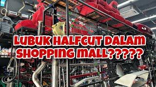 Lubuk halfcut dalam shopping mall???