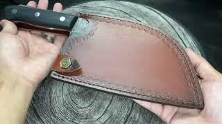 Sharpening a Serbian Cleaver