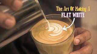 Here's how you make a perfect FLAT WHITE