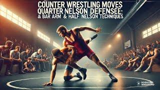 Counter Wrestling Moves: Quarter Nelson Defense | Bar Arm & Half Nelson Techniques