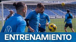 CD Tenerife | Entrenamiento en el estadio antes del encuentro con SD Huesca | CD Tenerife