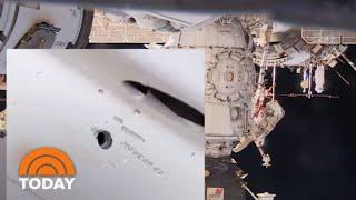Mysterious Hole Drilled From Inside Space Capsule, Russia Says | TODAY
