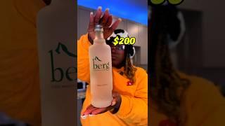 A $200 Bottle Of Water #foodie