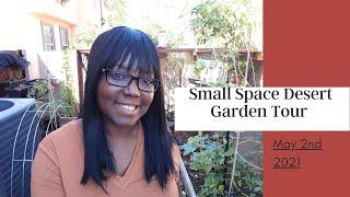 Small Space Desert Garden Tour - plus Big Announcement -May 2nd, 2021