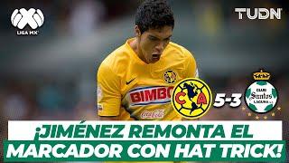 ¡Qué partido! América remonta con HAT TRICK de Raúl Jiménez | América 5-3 Santos - 2014 | TUDN