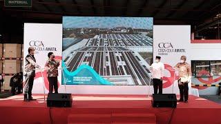 Launching the largest solar panel roof installation in South East Asia