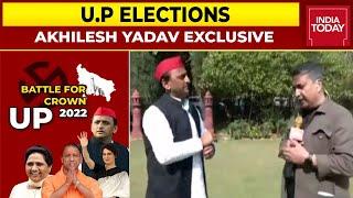 U.P Elections: 'BJP Was All About Looting U.P' | Akhilesh Yadav EXCLUSIVE