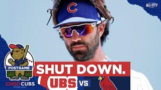 Chicago Cubs held to 3 hits in shutout loss vs Cardinals | CHGO Cubs Postgame