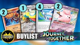 Pokemon TCG Journey Together Buylist (Quick Review of the Best Cards)