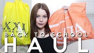 HUGE BACK TO SCHOOL HAUL | SEPHORA, UO, F21, ULTA + MORE