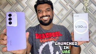 Vivo V30 Lite 5G Unboxing. Launched In UAE.
