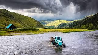 Life in Remote Kazakhstan Taiga on the Outskirts of the Civilisation