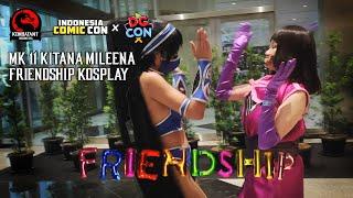 Kitana Mileena FRIENDSHIP Cosplay at Indonesia Comic Con 2023 by Kombatant ID