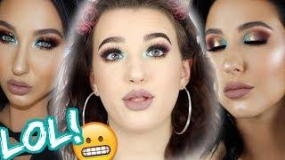 I TRIED FOLLOWING A JACLYN HILL MAKEUP TUTORIAL | Jordan Byers