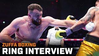 Thomas Carty Ring Interview | Walsh vs Runowski