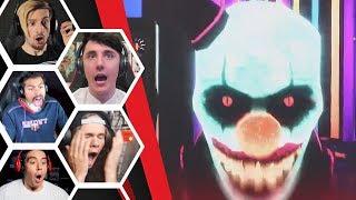 Let's Players Reaction To Crazy Carnevil Jumpscares & Scary Moments | Dark Deception