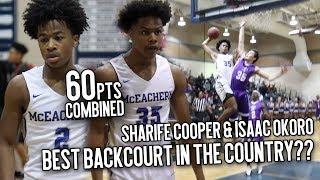 Meet The MOST EXCITING Backcourt In The COUNTRY!! Sharife Cooper & Isaac Okoro GO CRAZY Drop 60 PTS!