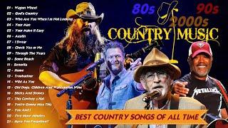 Alan Jackson, Kenny Rogers, Darius Rucker, Blake Shelton - Old Country Songs 70s 80s 90s Collection