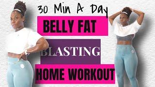 DO THIS EVERY MORNING TO BLAST BELLY FAT! 30 MIN INDOOR WALK AB FOCUSED! BODY FOR DAYS CHALLENGE!