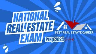 National Real Estate Exam Prep 2024 (Live Study Session)