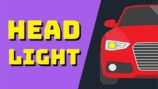 How Car Headlights Works? : Types : Working : Animation