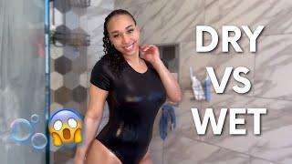 Dry vs Wet Bodysuit | Natural Fit Body | BabygirlHazel Try On Haul