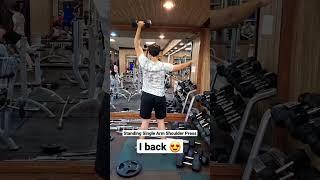 بالاخره بعد از کلی چالش اکانت یوتیوبو ریکاوری کردم #سرشانه #بدنسازی #تناسب_اندام #gym #fitness