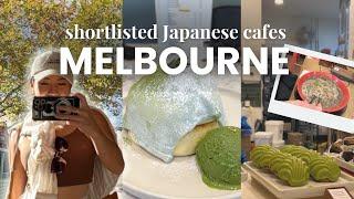 shortlisted *highly rated* japanese cafes in melbourne 