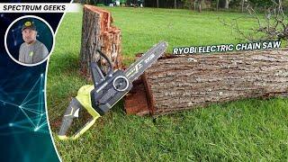 Ryobi Brushless Chainsaw Review // Ryobi OCS1830 // One+ Battery // Cordless Chainsaw