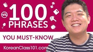 100 Phrases Every Korean Beginner Must-Know