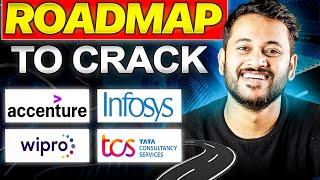 Roadmap to Crack TCS, Infosys, Wipro, Accenture | Hiring and Preparation for 2024, 2025 batch