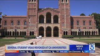 Several student visas revoked at California universities