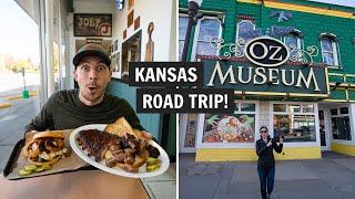 Road trip through KANSAS (Our 42nd state!) | Kansas City BBQ, unique sights, Wichita, & MORE!