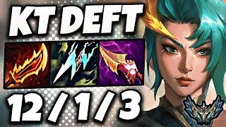 Kaisa vs Ezreal ADC [ KT Deft ] Korea Challenger Patch 14.13 