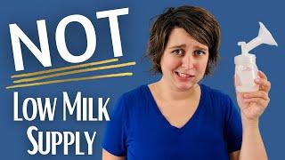 9 Things that ARE NOT Low Milk Supply | Tea time with a Lactation Counselor